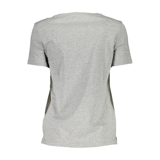 Guess Jeans Brown Cotton Women T-Shirt GU-37106-XS