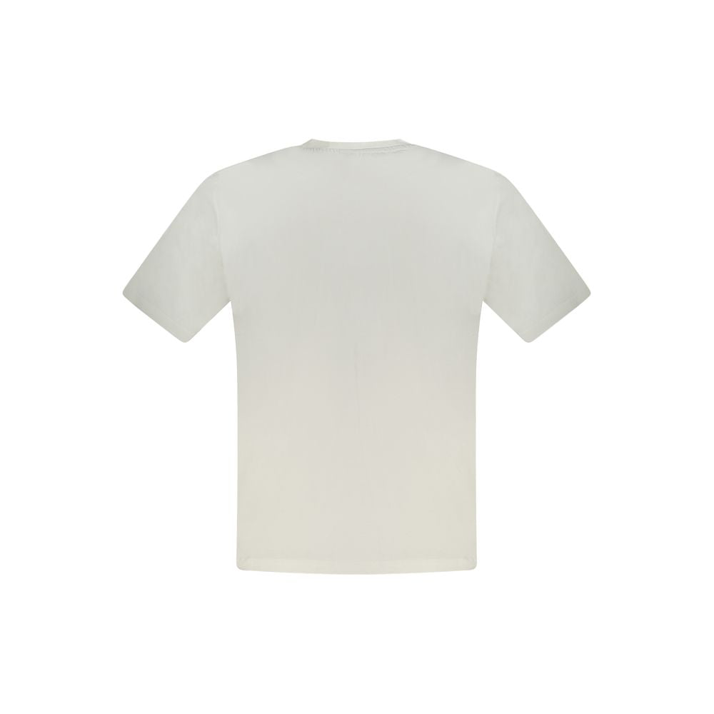 North Sails White Cotton Men T-Shirt
