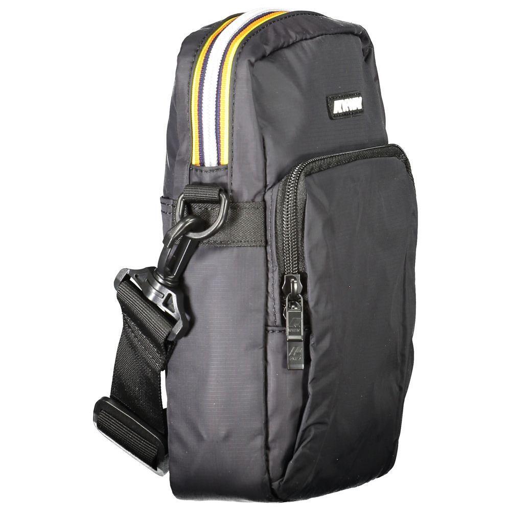 Front view with bag zipped and handles upright.