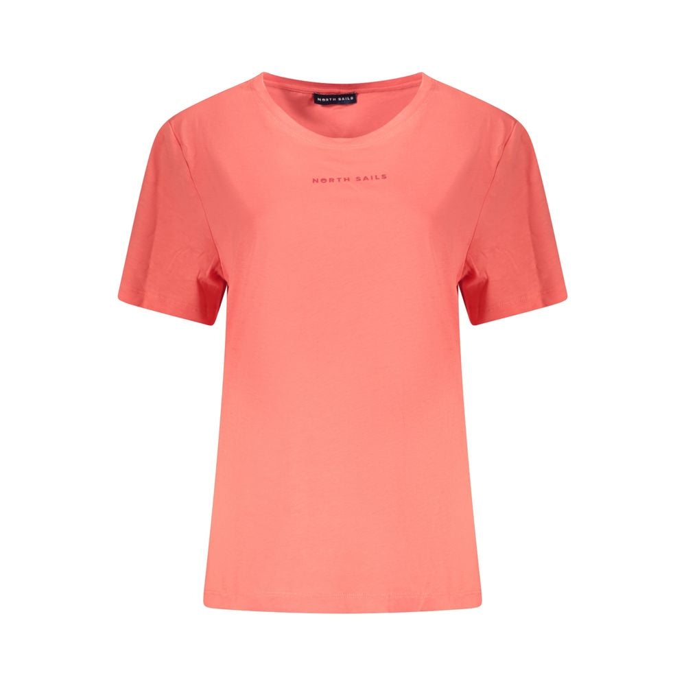 North Sails Pink Cotton T-Shirt