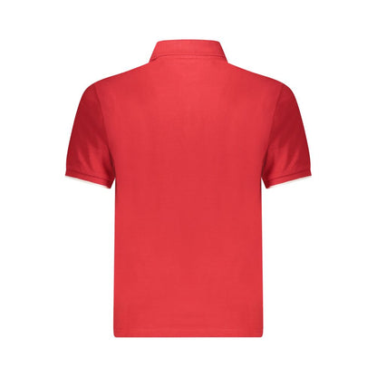 North Sails Red Cotton Polo Shirt