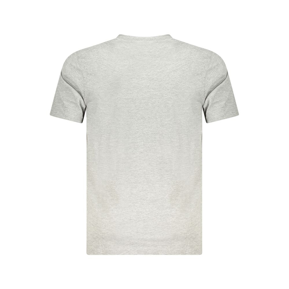 Back view of Cavalli Class Brown Cotton Men T-Shirt showcasing premium craftsmanship.