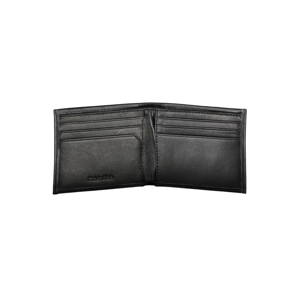 Calvin Klein Black Polyester Men Wallet