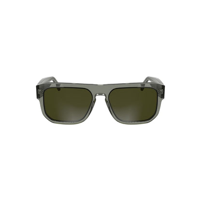 Calvin Klein Gray Acetate Men Sunglass