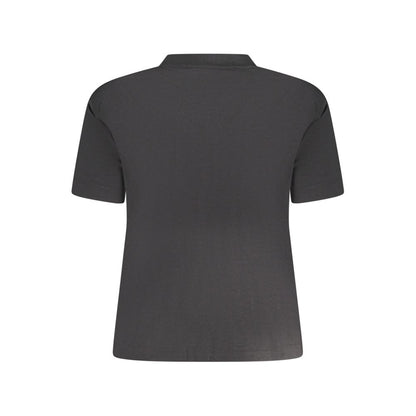 Calvin Klein Black Cotton Women T-Shirt