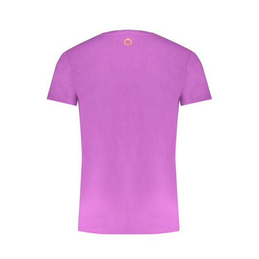 Trussardi Purple Cotton T-Shirt TR-30136-M