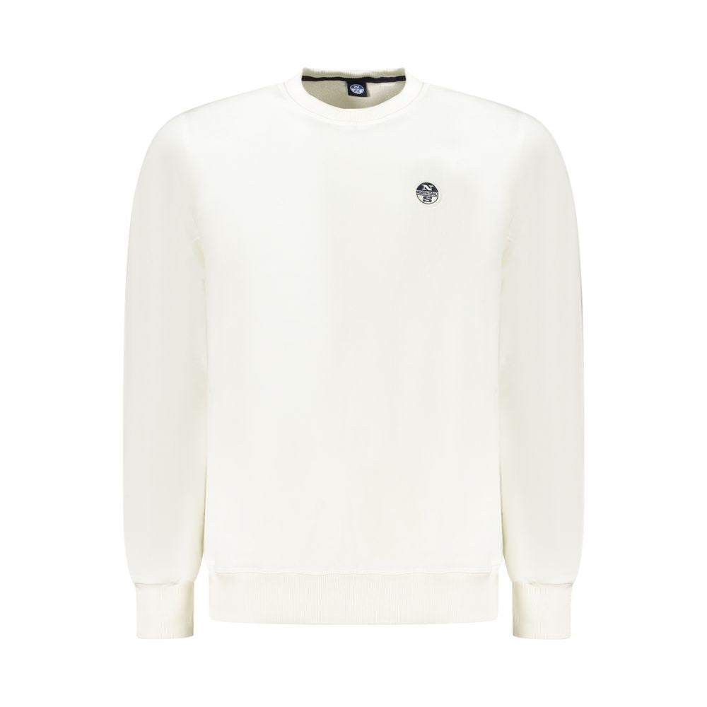 North Sails White Cotton Sweatshirt