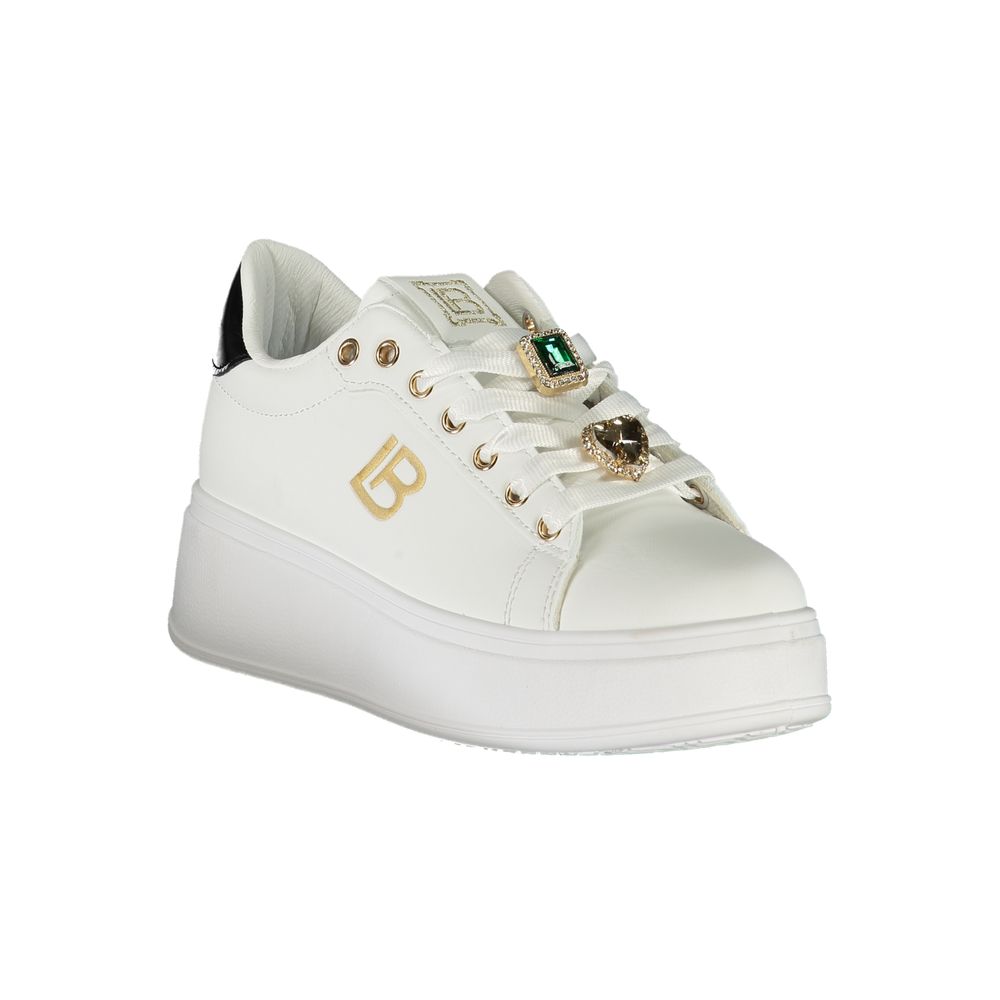 Laura Biagiotti White Synthetic Women Sneaker