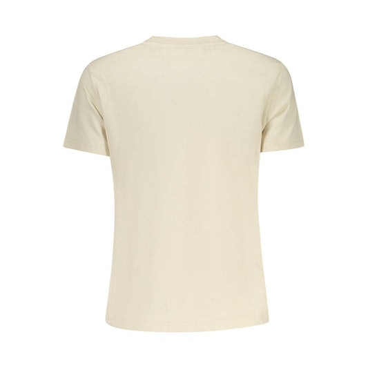 Tommy Hilfiger Beige Cotton Women Top TO-38432-XL