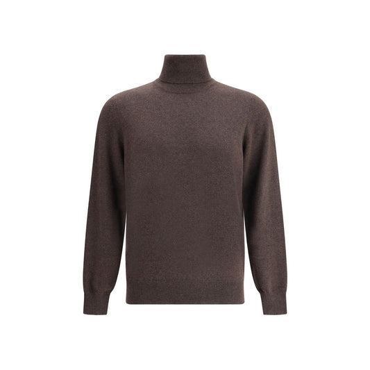 Brunello Cucinelli Brown Cashmere Cashmere Sweater