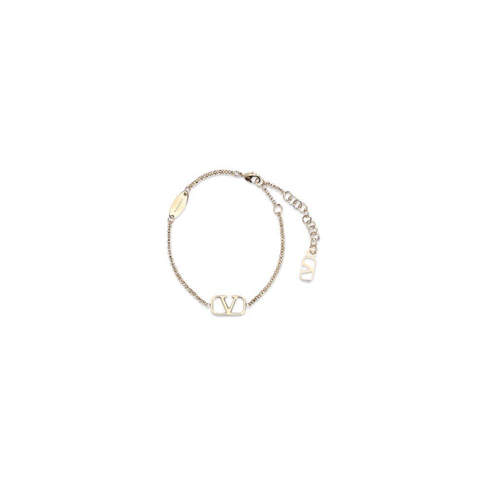 Valentino Garavani VLogo Bracelet VA-7W2J0F84METCS4-ONE SIZE