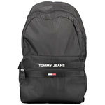 Tommy Hilfiger Black Polyester Backpack TO-9772