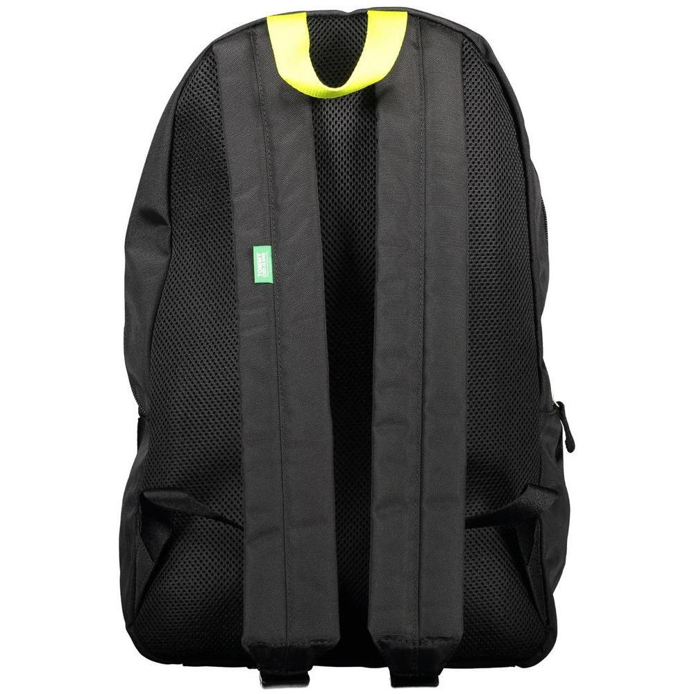 Tommy Hilfiger Black Polyester Backpack