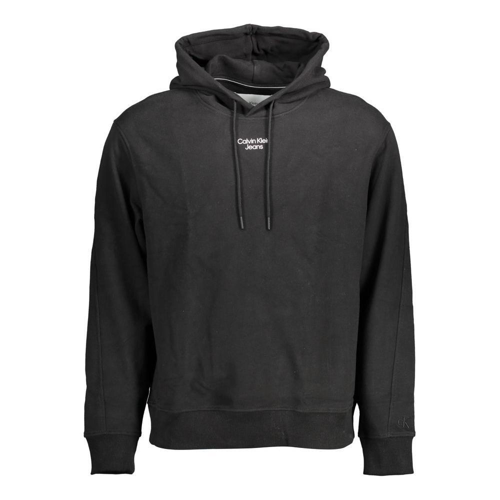 Calvin Klein Black Cotton Sweatshirt