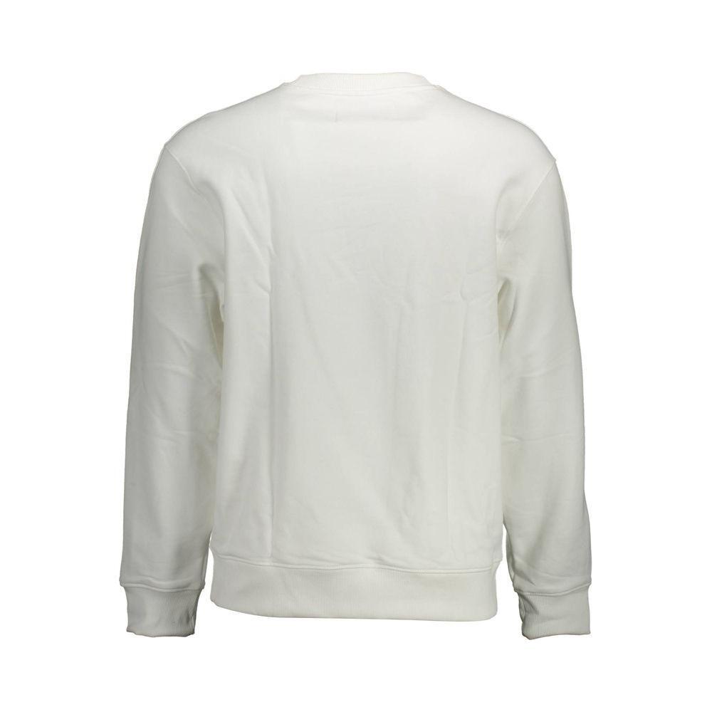 Calvin Klein White Cotton Sweatshirt