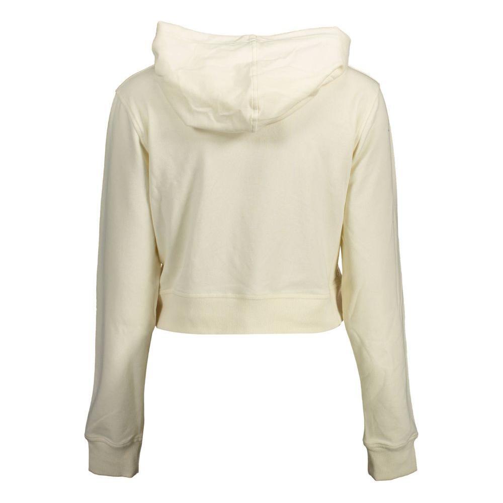 Calvin Klein White Cotton Sweatshirt