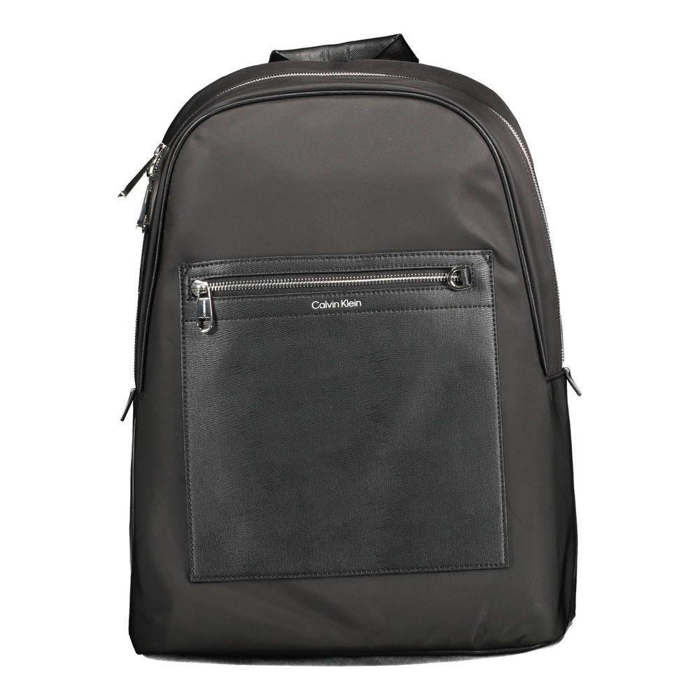 Calvin Klein Black Polyester Backpack CA-12417