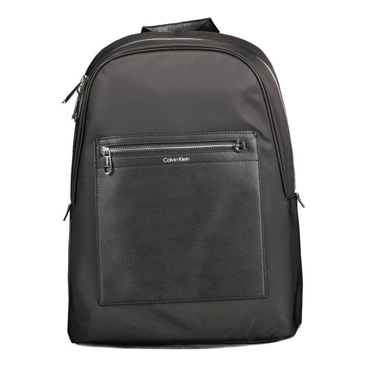 Calvin Klein Black Polyester Backpack CA-12417