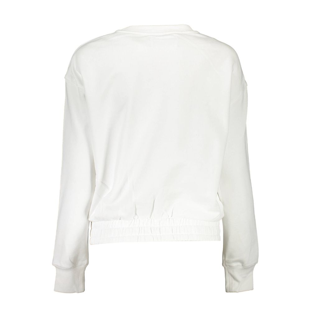 Calvin Klein White Cotton Sweatshirt