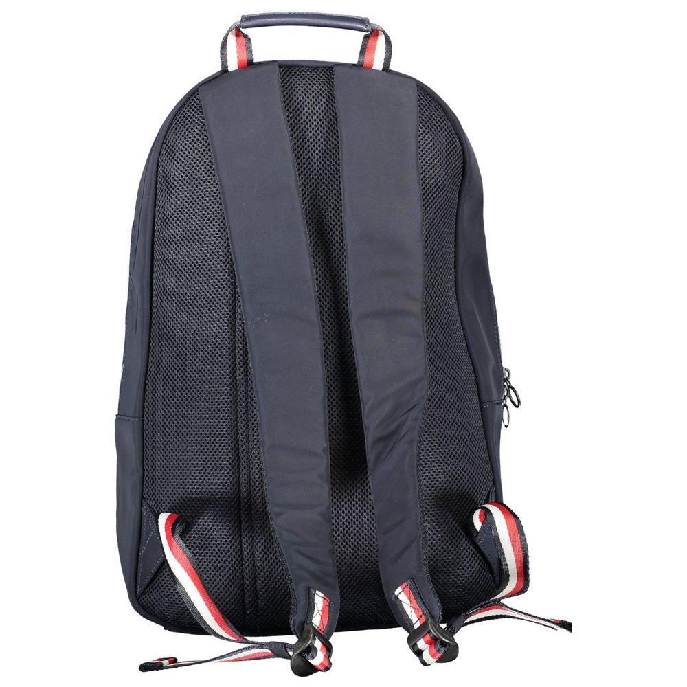Tommy Hilfiger Blue Polyester Backpack
