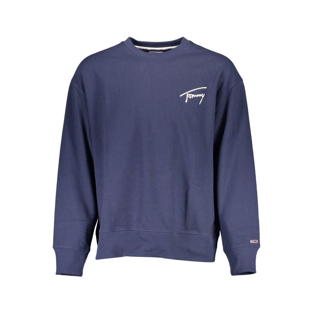 Tommy Hilfiger Blue Cotton Sweatshirt