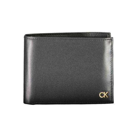 Calvin Klein Black Leather Wallet CA-14270
