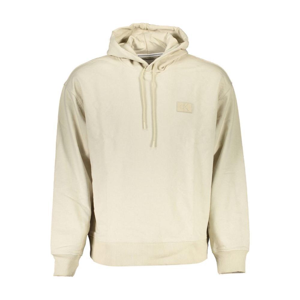 Calvin Klein Beige Cotton Sweatshirt