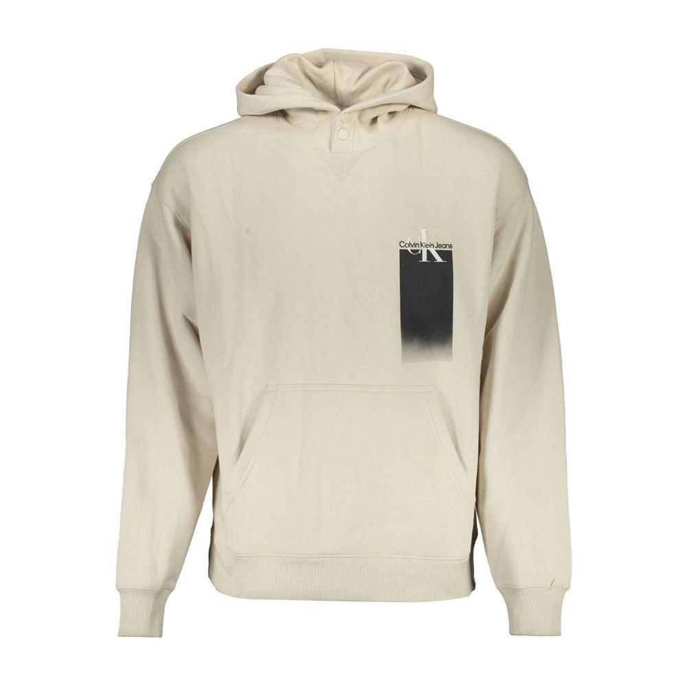 Calvin Klein Beige Cotton Sweatshirt
