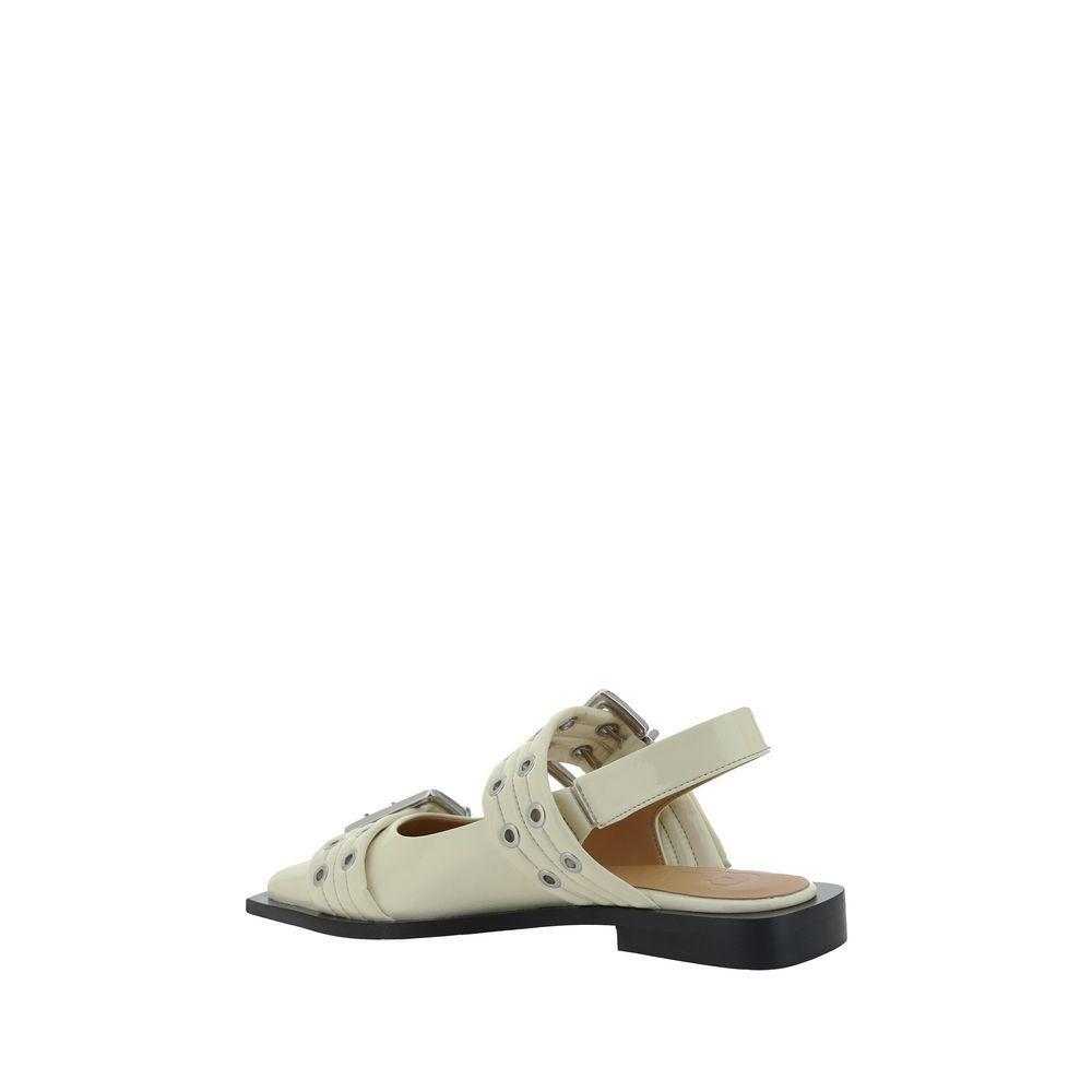 Ganni Feminine Buckle slingback Ballerinas GA-S2842135-EU36/US6