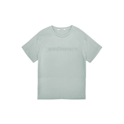 Hinnominate Gray Cotton Women T-Shirt