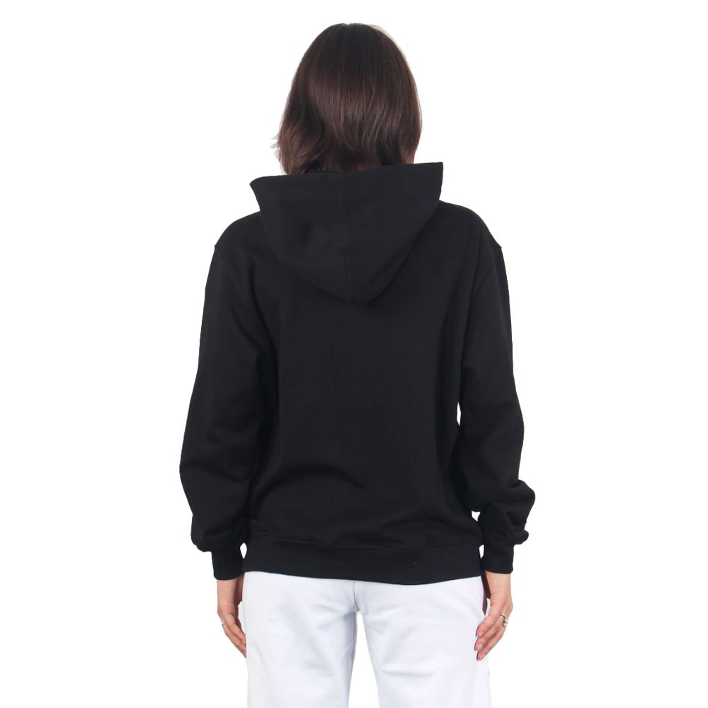 Hinnominate Black Cotton Women Hoodie