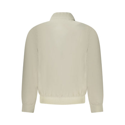 K-WAY Beige Nylon Men Jacket