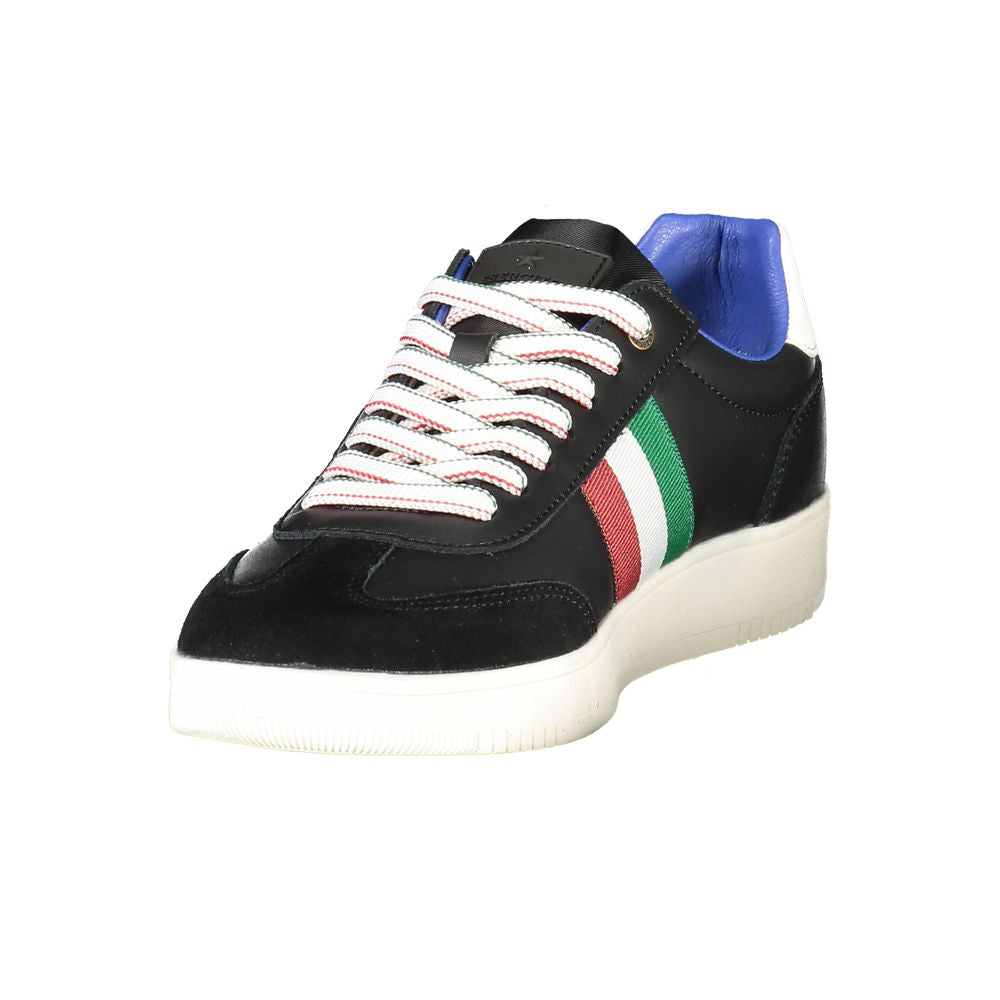 Esercito 1659 Black Leather Men Sneaker
