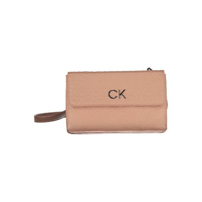 Calvin Klein Pink Polyester Handbag
