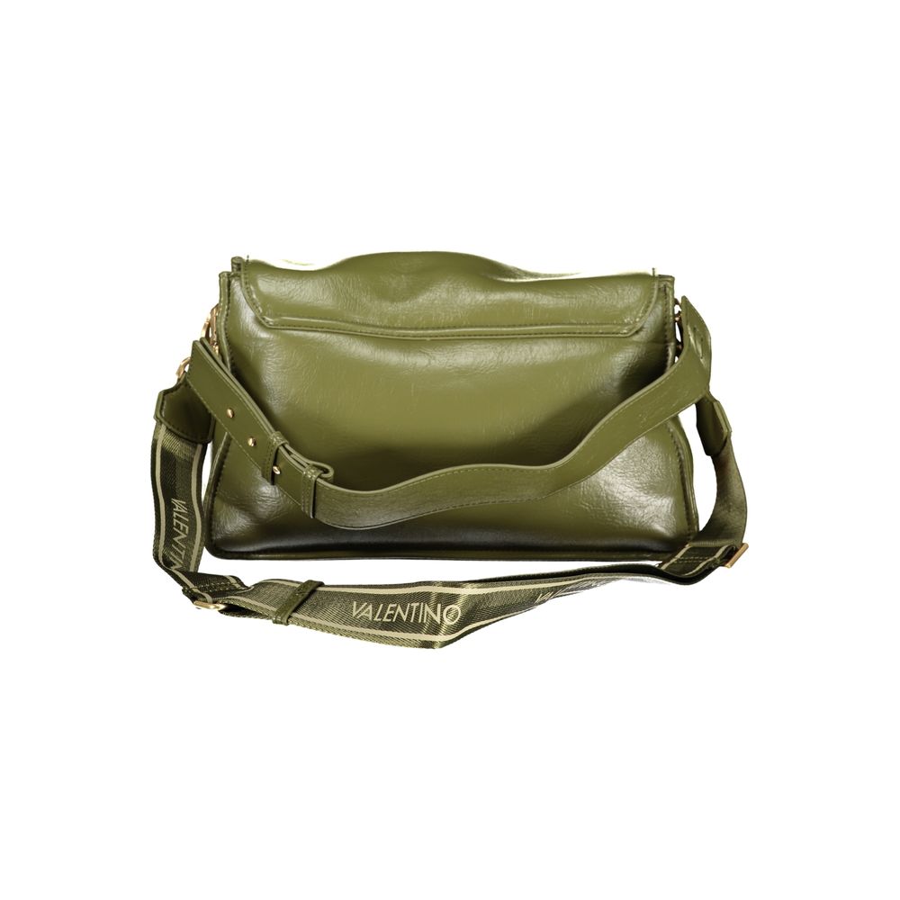 Mario Valentino Green Polyethylene Handbag with removable handle and adjustable strap