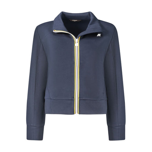 K-WAY Blue Polyester Sweater KW-34233-XS