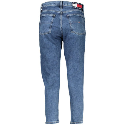 Tommy Hilfiger Blue Cotton Women's Slim-Fit Jean