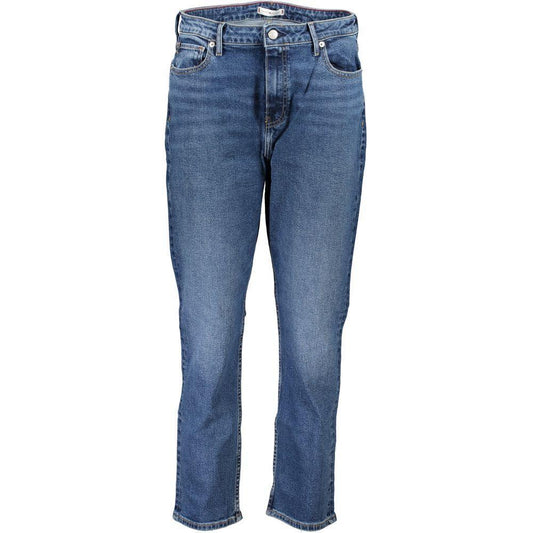Tommy Hilfiger Blue Cotton Women Jeans