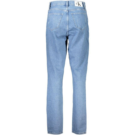 Calvin Klein Blue Cotton Jeans & Pant CA-26978-W25 | L32