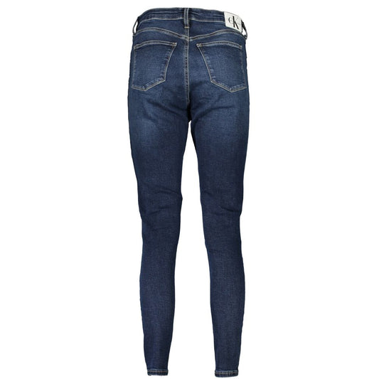Calvin Klein Blue Cotton Jeans & Pant CA-27402-W24