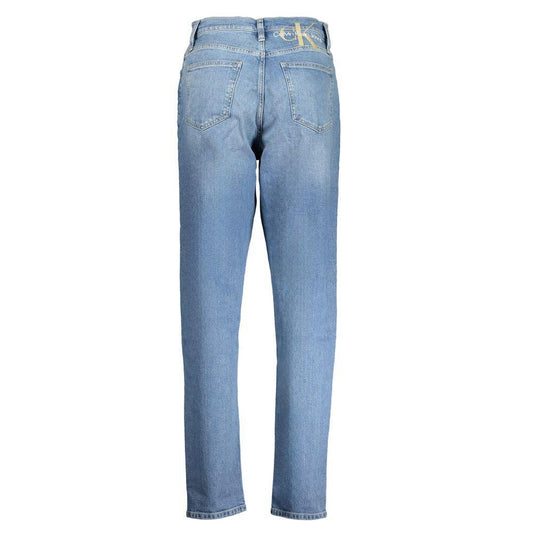 Calvin Klein Blue Cotton Jeans & Pant CA-30118-W25 | L32