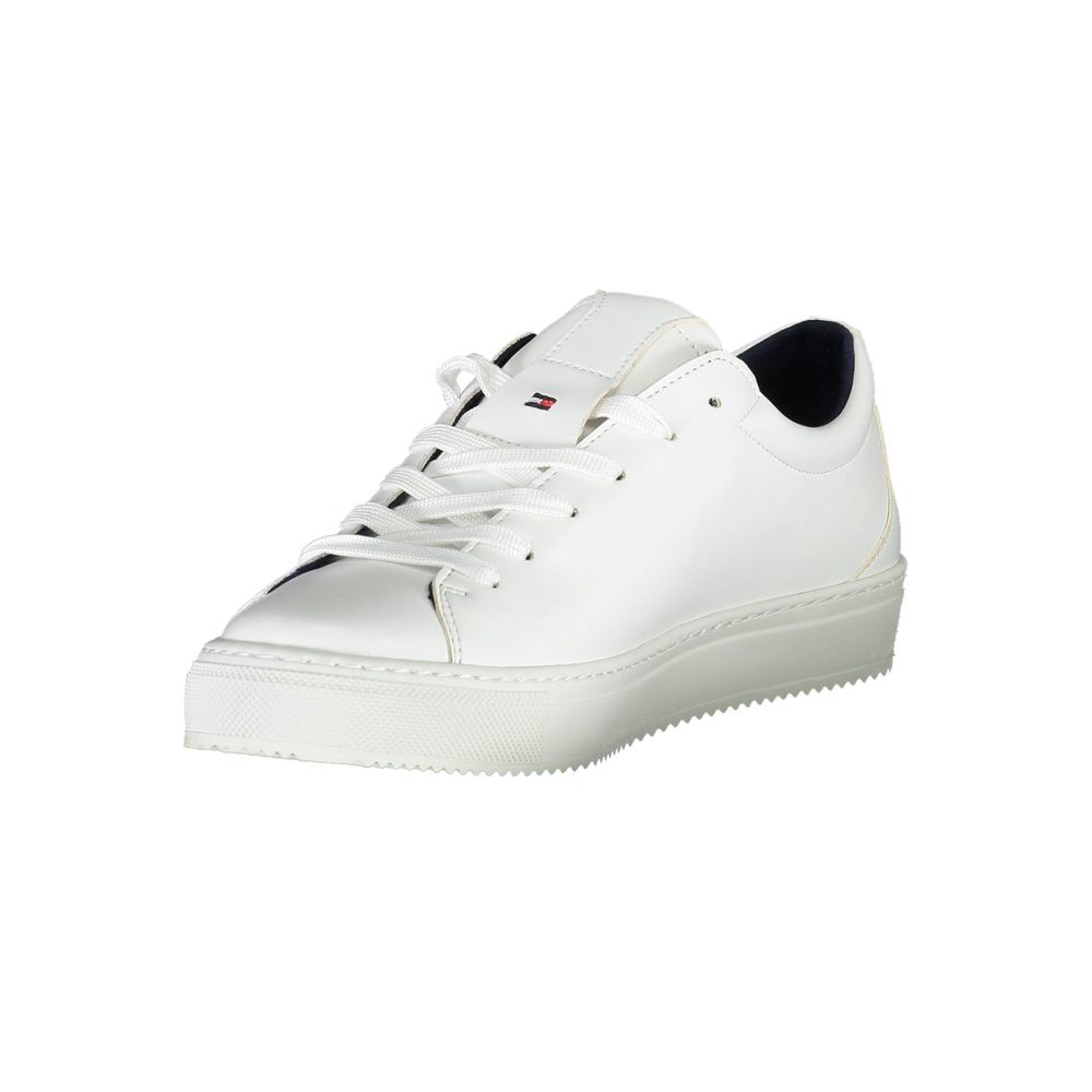 Tommy Hilfiger White Synthetic Sneaker