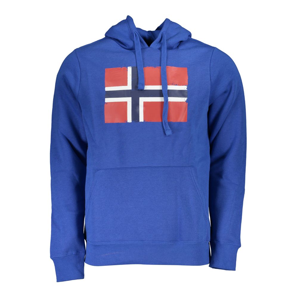 Norway 1963 Blue Cotton Men Sweater
