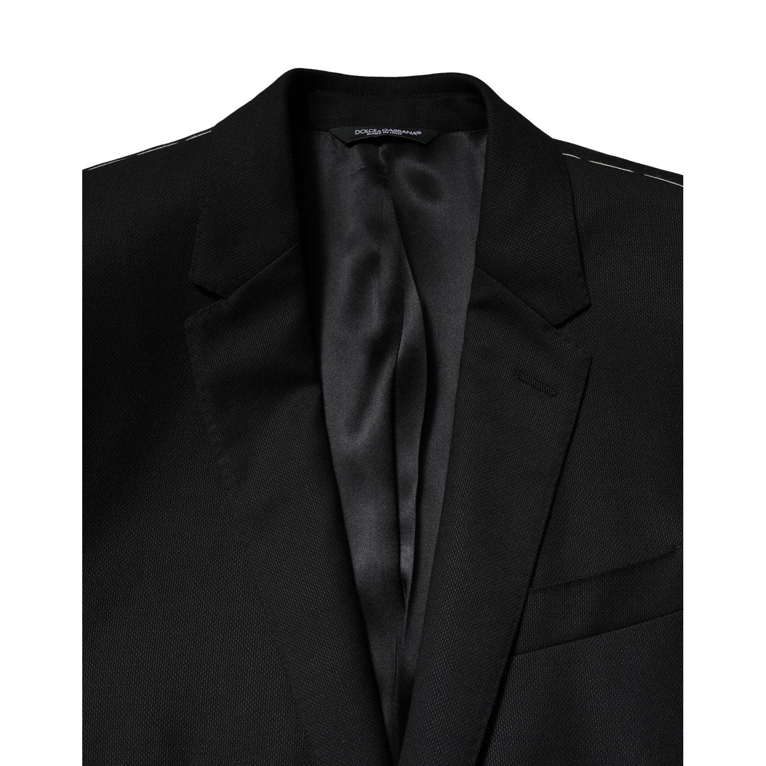 Dolce & Gabbana Blue MARTINI Wool Formal 2 Piece Suit