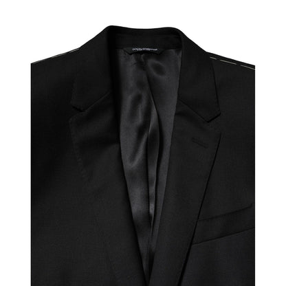 Dolce & Gabbana Blue MARTINI Wool Formal 2 Piece Suit