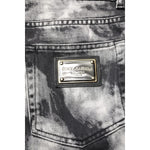 Dolce & Gabbana Black Tie Dye Straight Denim Jeans PAN75175-48