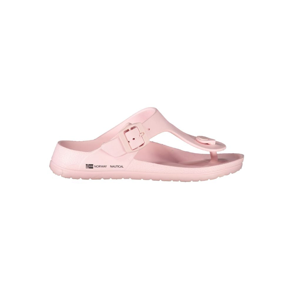 Norway 1963 Pink Plastic Women Sandal NO-38957-EU36/US6