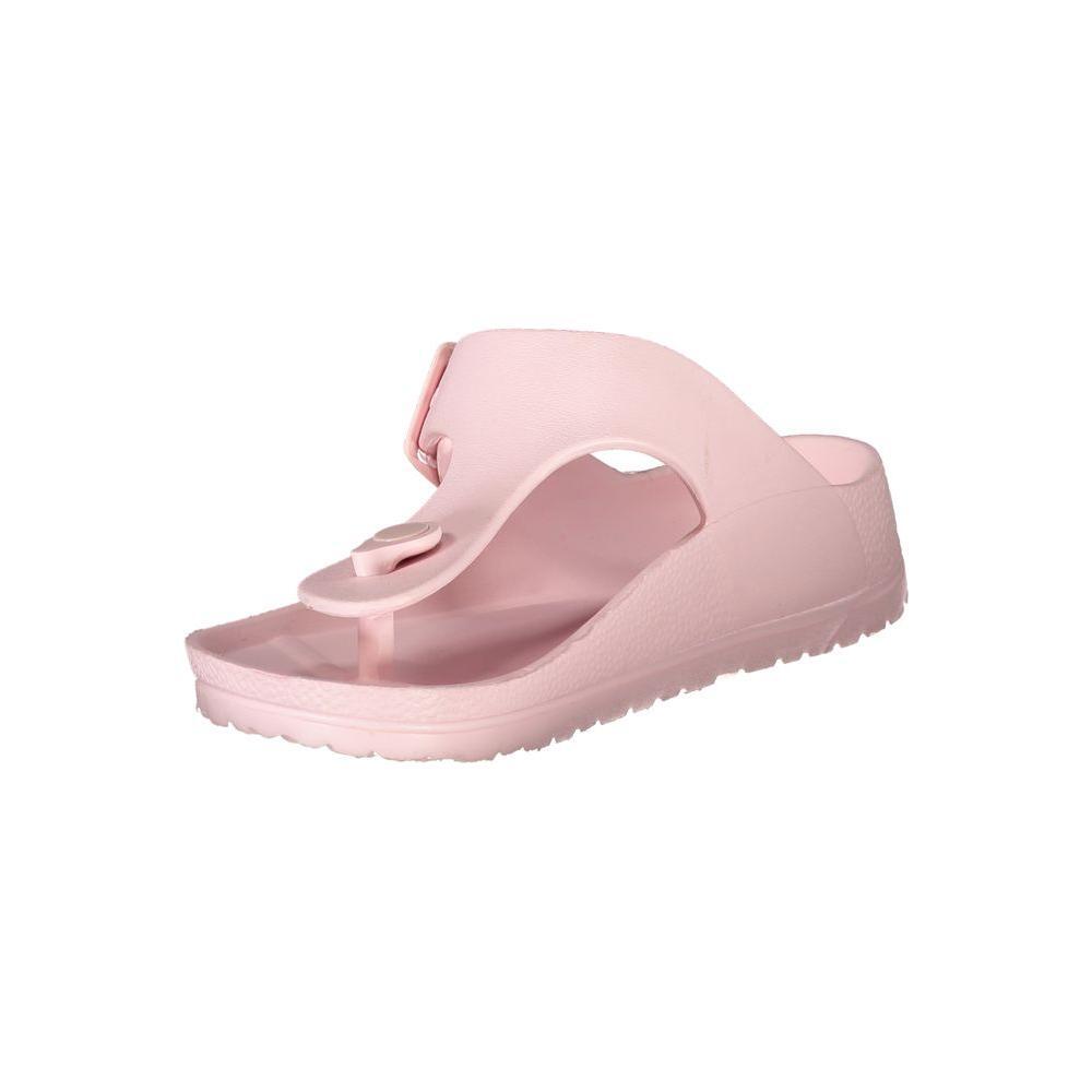 Norway 1963 Pink Plastic Women Sandal NO-38957-EU36/US6