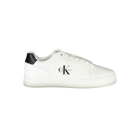 Calvin Klein White Leather Men Sneaker