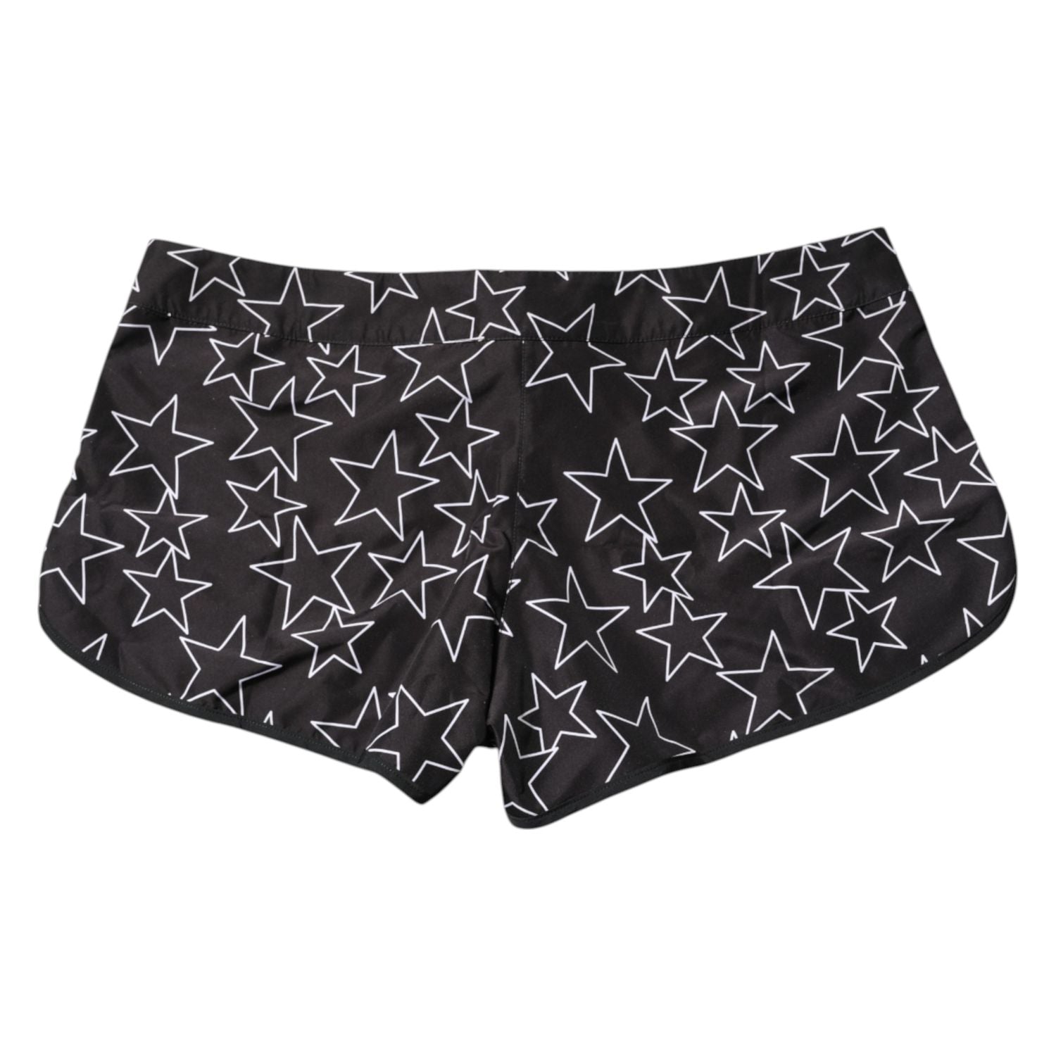 Dolce & Gabbana Black Star Print Beachwear Shorts Swimwear